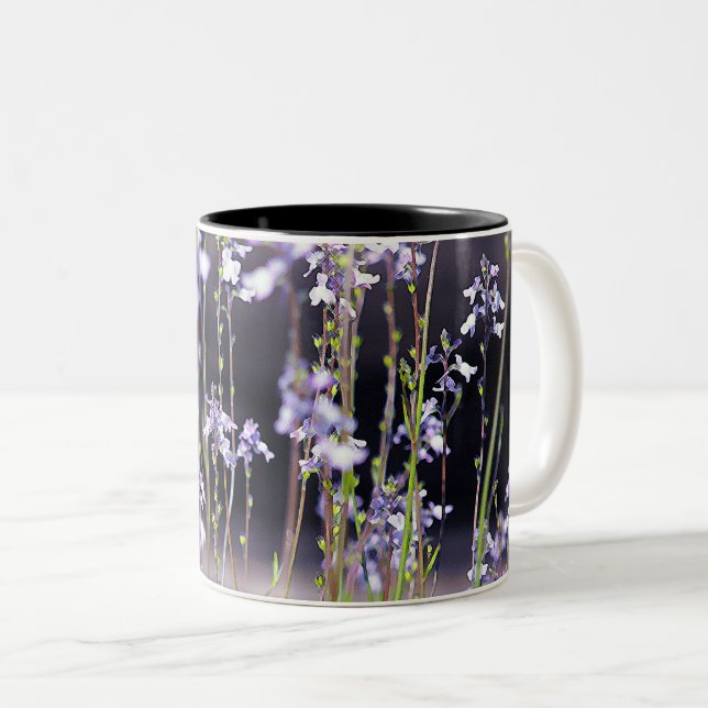 Tasse 2 Couleurs Fleurs sauvages (Devant droit)