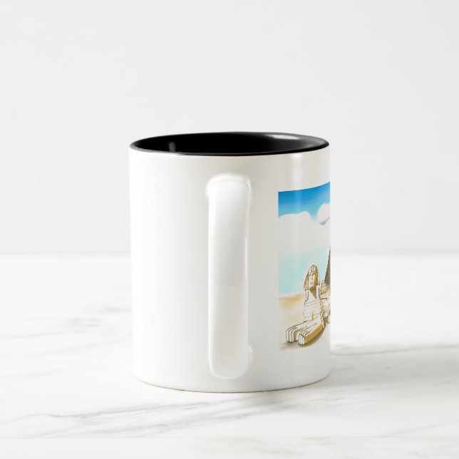 Tasse 2 Couleurs fleurs sauvages (Poignée)