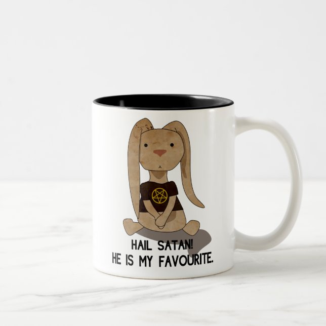 Tasse 2 Couleurs Flopsy Bunney - grêle Satan (Droit)