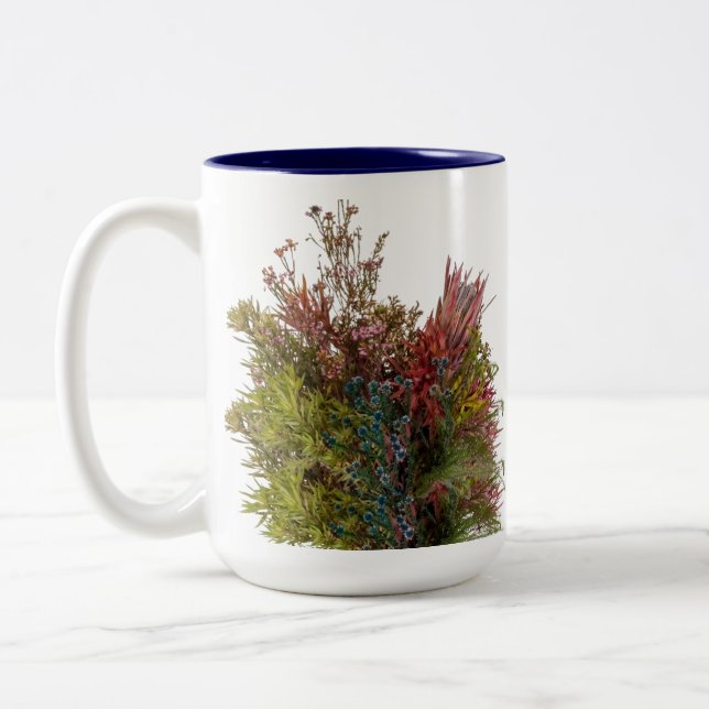 Tasse 2 Couleurs Floral (Gauche)