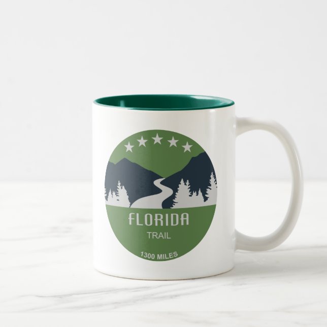 Tasse 2 Couleurs Floride Trail (Droit)