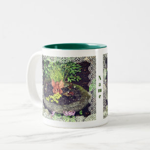 Tasse 2 Couleurs Flower Garden Fairy Personnalisé