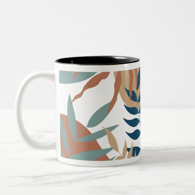 Tasse 2 Couleurs flower pattern (Gauche)