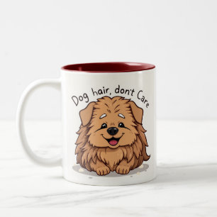 Tasse 2 Couleurs Fluffy Dog