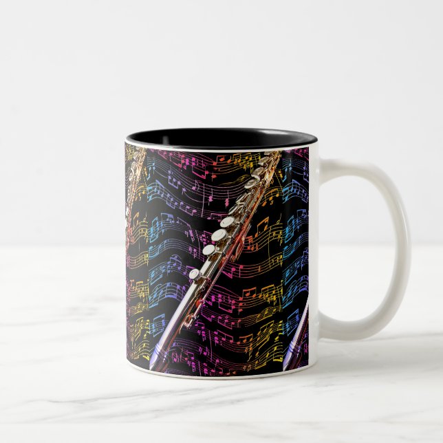 Tasse 2 Couleurs Flute is my Passion_ (Droit)