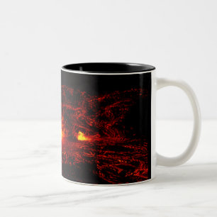 Tasse 2 Couleurs Flux de lave hawaïen