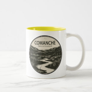 Tasse 2 Couleurs Flux du Colorado de la prairie nationale Comanche
