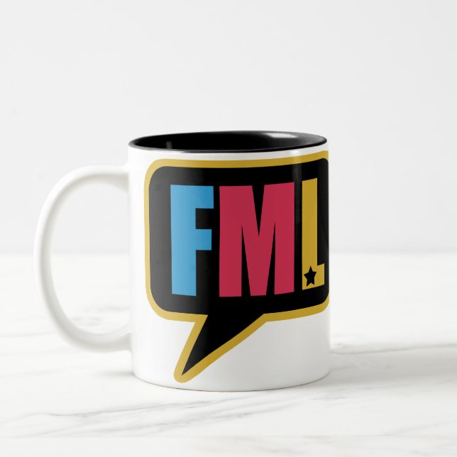 Tasse 2 Couleurs FML (tasse) (Gauche)