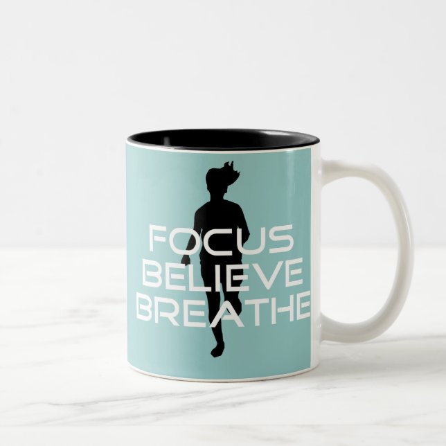Tasse 2 Couleurs Focu Believe Breathe (Droit)
