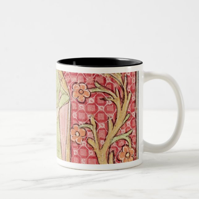 Tasse 2 Couleurs Fol.58v avril : Fleurs de cueillette (Droit)