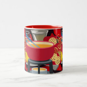 Tasse 2 Couleurs Fondue de fromage