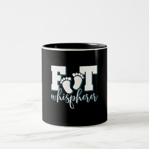 Tasse 2 Couleurs Foot Whisperer - Podiatriatre Podiatriste Foot Doc