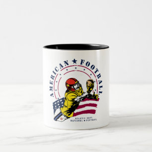 TASSE 2 COULEURS FOOTBALL AMÉRICAIN