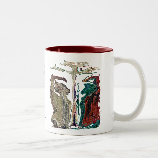 Tasse 2 Couleurs "Forces" par Michael Crozz (Droit)