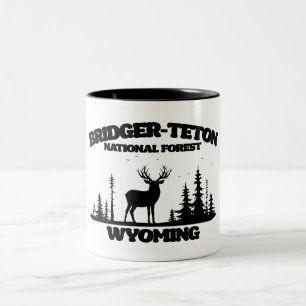 Tasse 2 Couleurs Forêt nationale de Bridger-Teton