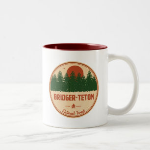 Tasse 2 Couleurs Forêt nationale de Bridger-Teton