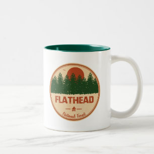 Tasse 2 Couleurs Forêt nationale de Flathead