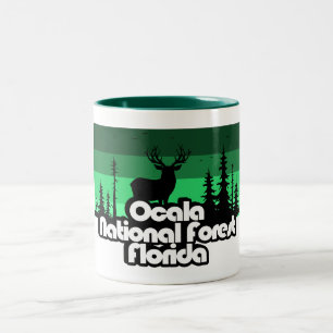 Tasse 2 Couleurs Forêt nationale d'Ocala Floride