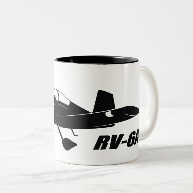 Tasse 2 Couleurs Fourgons RV-6A (Devant droit)