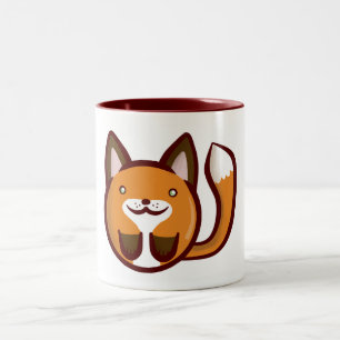 Tasse 2 Couleurs Fox de Chibi