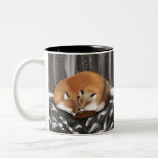 Tasse 2 Couleurs Fox Love sur Stone Haven