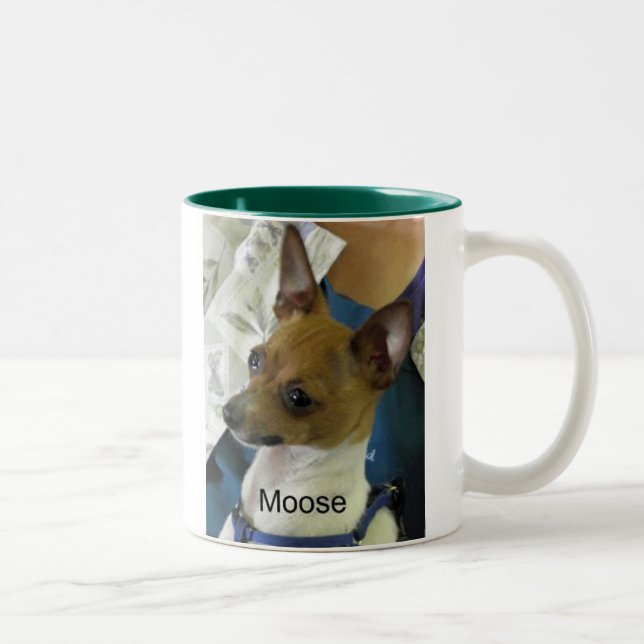 Tasse 2 Couleurs Fox Terrier de jouet (Droit)