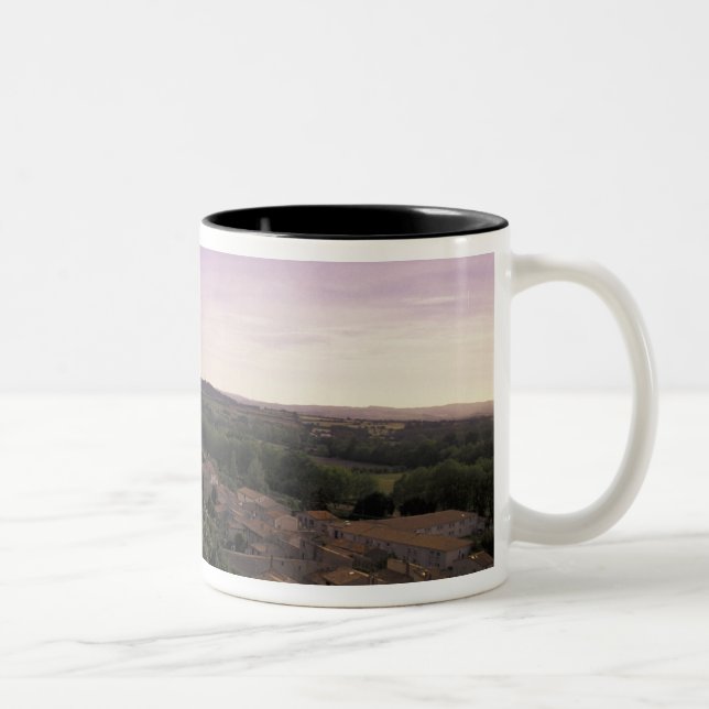 Tasse 2 Couleurs FRANCE, Languedoc Carcassonne 2 (Droit)