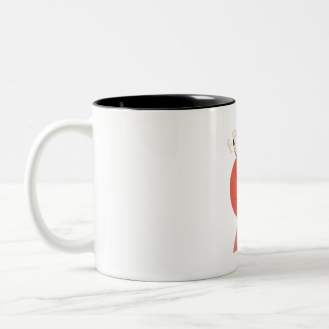 Tasse 2 Couleurs Freedom Winner Biker Retro Style (Gauche)