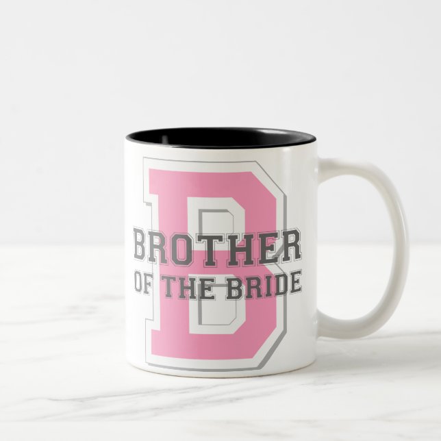 Tasse 2 Couleurs Frère de l'acclamation de jeune mariée (Droit)