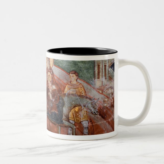 Tasse 2 Couleurs Fresques de l'église serbe du XIVe siècle, (Droit)