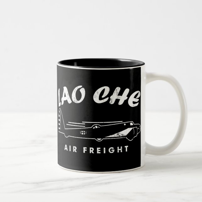 Tasse 2 Couleurs Fret aérien de LAO-CHE (Droit)