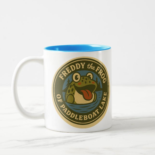 Tasse 2 Couleurs Frog Mug-  (Gauche)
