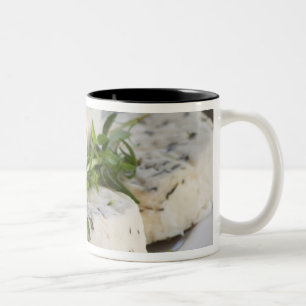 Tasse 2 Couleurs Fromage de chèvre français - chèvre - avec des her