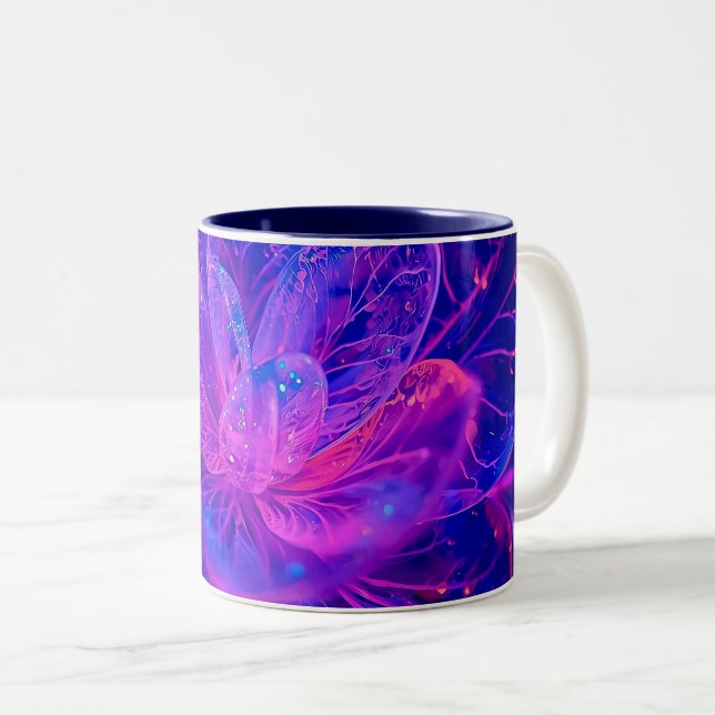 Tasse 2 Couleurs Frosted Glass Bloom (Devant droit)