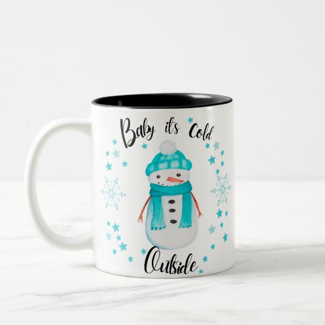 Tasse 2 Couleurs Frosty sips  (Gauche)