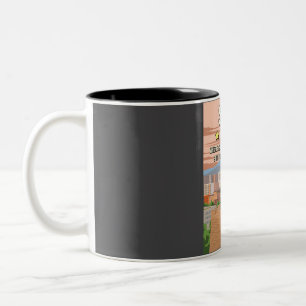 Tasse 2 Couleurs Funny 5 étoiles Séoul Corée du Sud Humour foncé Vo