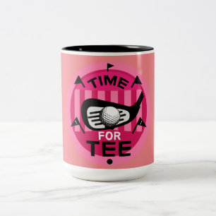 Tasse 2 Couleurs Funny Femme Golfers Pros Golfing Fanatics Sports