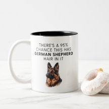 Funny German Shepherd Dog Hair