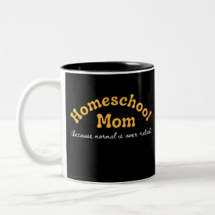 Tasse 2 Couleurs Funny Homeschool Mom Homeschooling