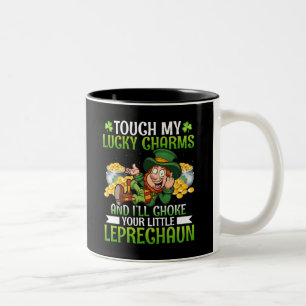 Tasse 2 Couleurs Funny Leprechaun Lucky Charms St Patrick’s Day
