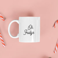Funny Oh Fudge Noël matin Stocking Stuffer