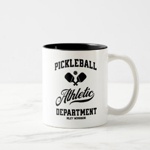 Tasse 2 Couleurs Funny Retro Pickleball Athleball Département d'Ath