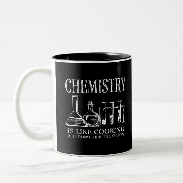 Tasse 2 Couleurs Funny Science Students (Gauche)