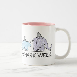 Tasse 2 Couleurs Funny Shark Week