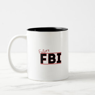 Tasse 2 Couleurs Futur FBI