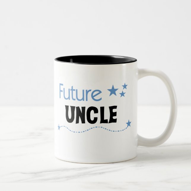 Tasse 2 Couleurs Futur oncle (Droit)