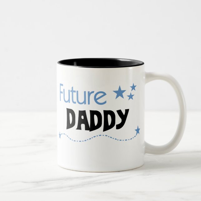 Tasse 2 Couleurs Futur papa (Droit)