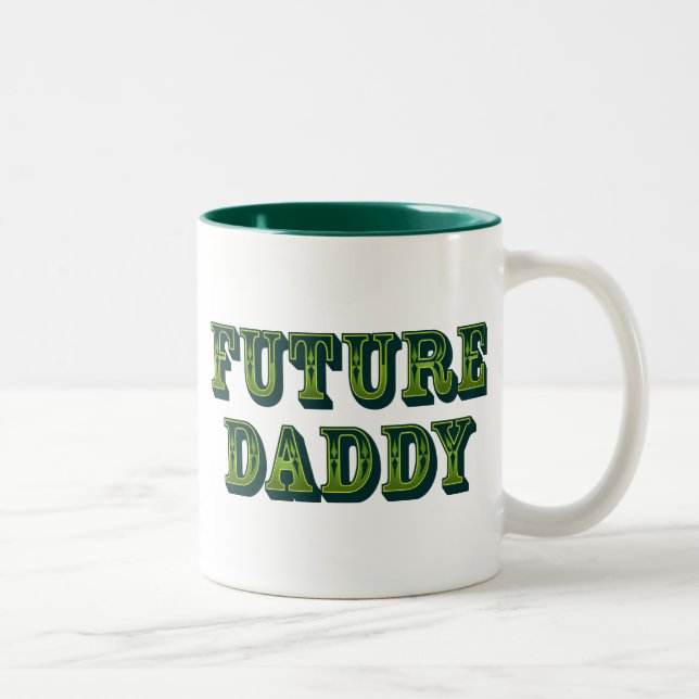 Tasse 2 Couleurs Futur papa (Droit)