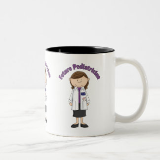 Tasse 2 Couleurs Futur pédiatre Petite fille