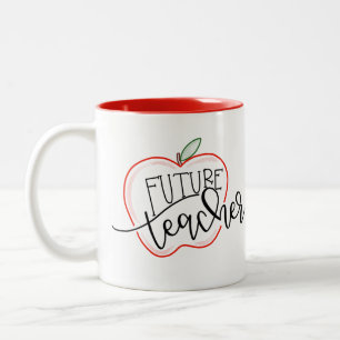 Tasse 2 Couleurs Futur professeur